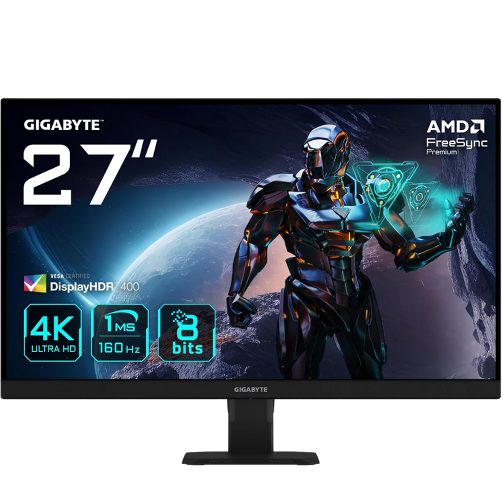 GIGABYTE 27" / 160Hz / UHD / SS IPS / Plat - Pc-monitor