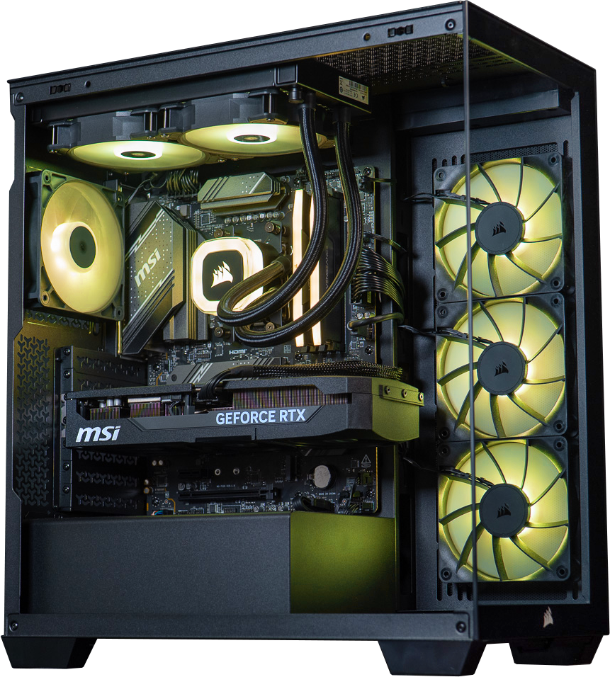PC Corsair GEFORCE RTX™ 5070 Ti - iCUE Certified