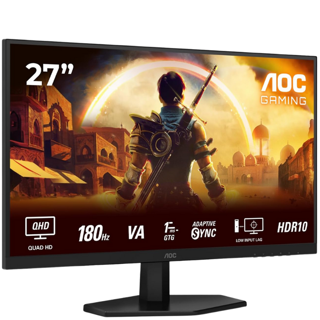 AOC 27" / 180 Hz / QHD / Fast VA / Plat - Pc-scherm