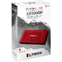 KINGSTON XS1000R SSD externe USB 3.2 Gen 2 - 1To - Red