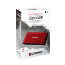 KINGSTON XS1000R SSD externe USB 3.2 Gen 2 - 2To - Red