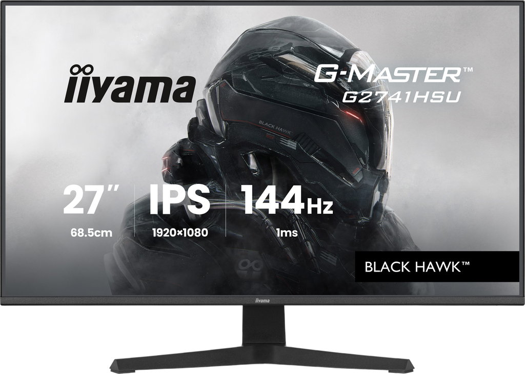 IIyama 27" / 144Hz / FHD / IPS / Plat - pc-monitor