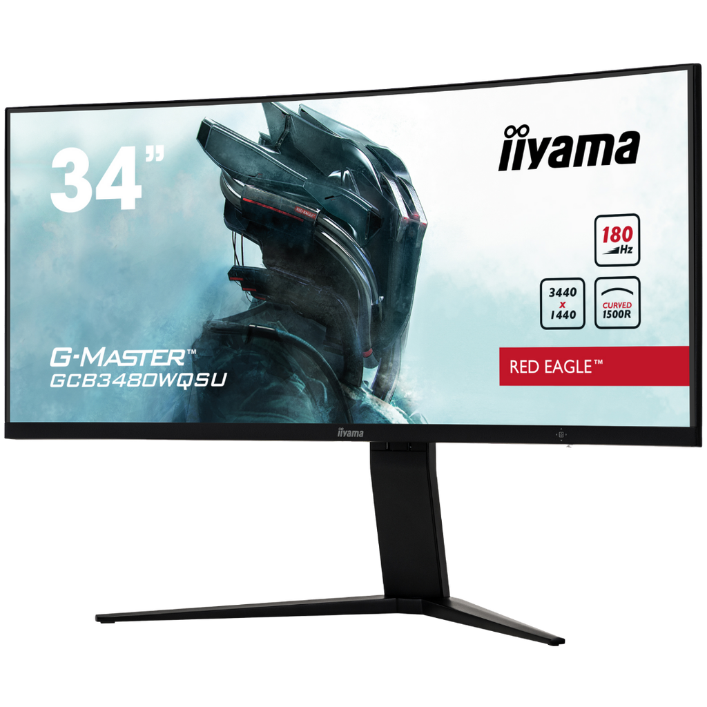 IIyama 34" / 180Hz / UWQHD / VA / Incurvé - Écran PC