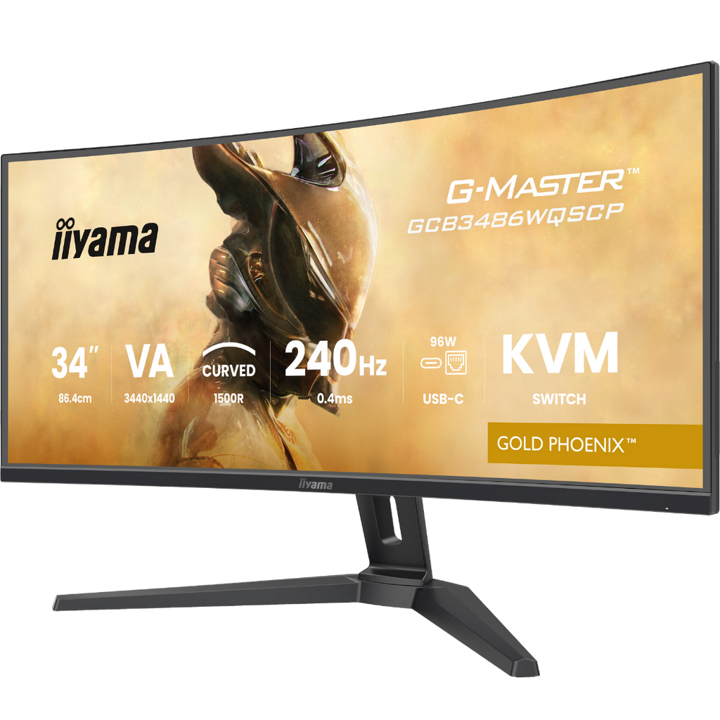 IIyama G-Master Gold Phoenix 34" / 240Hz / WQHD / VA / Curved - PC monitor