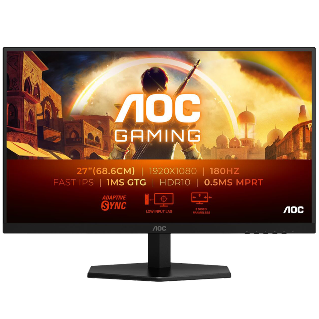 AOC 27" / 180Hz / FHD / Fast IPS / Plat - Pc-scherm