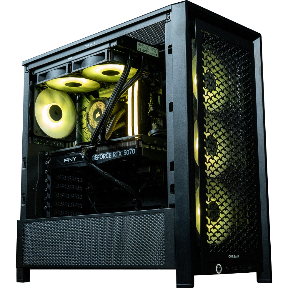 PC Corsair BlackFlag GEFORCE RTX™ 5070 - iCUE Certified  