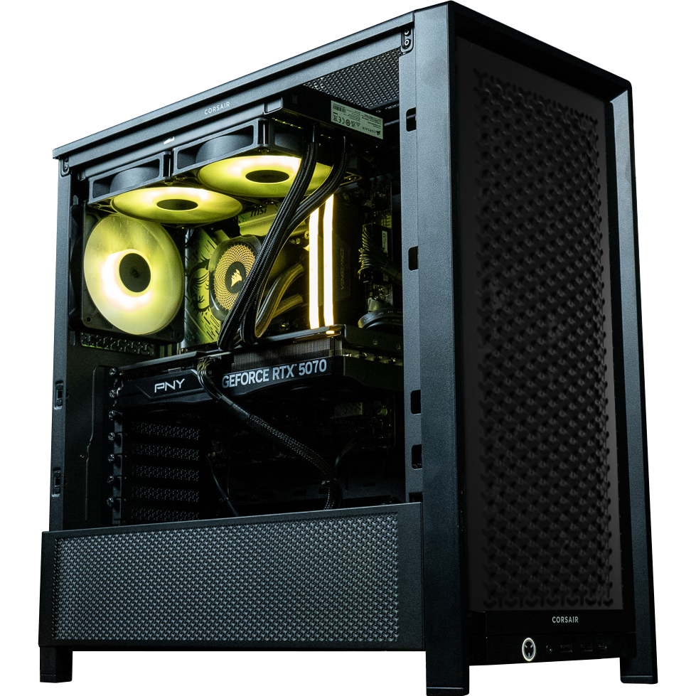 PC Corsair BlackFlag GEFORCE RTX™ 5070 - iCUE Certified  