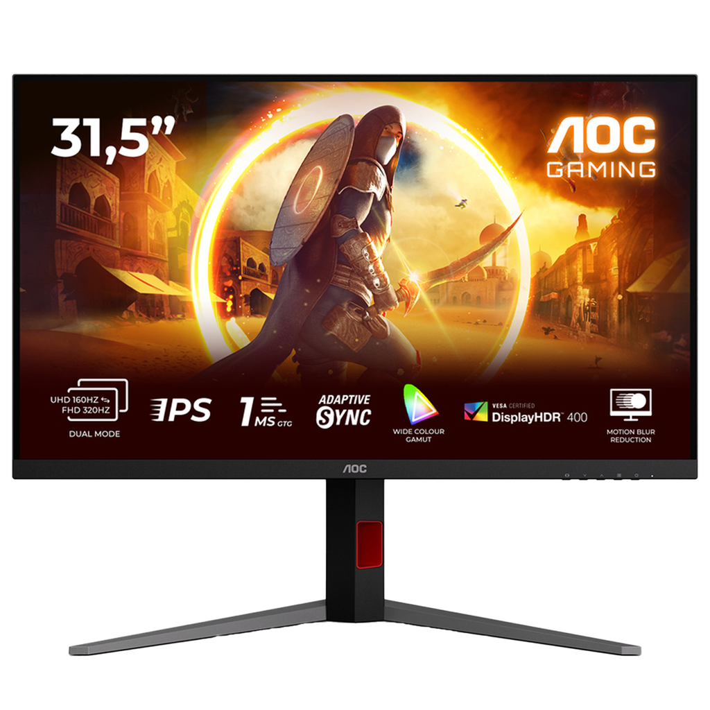 AOC U32G4U 32IN Flat IPS UHD 0.5ms 3840x2160