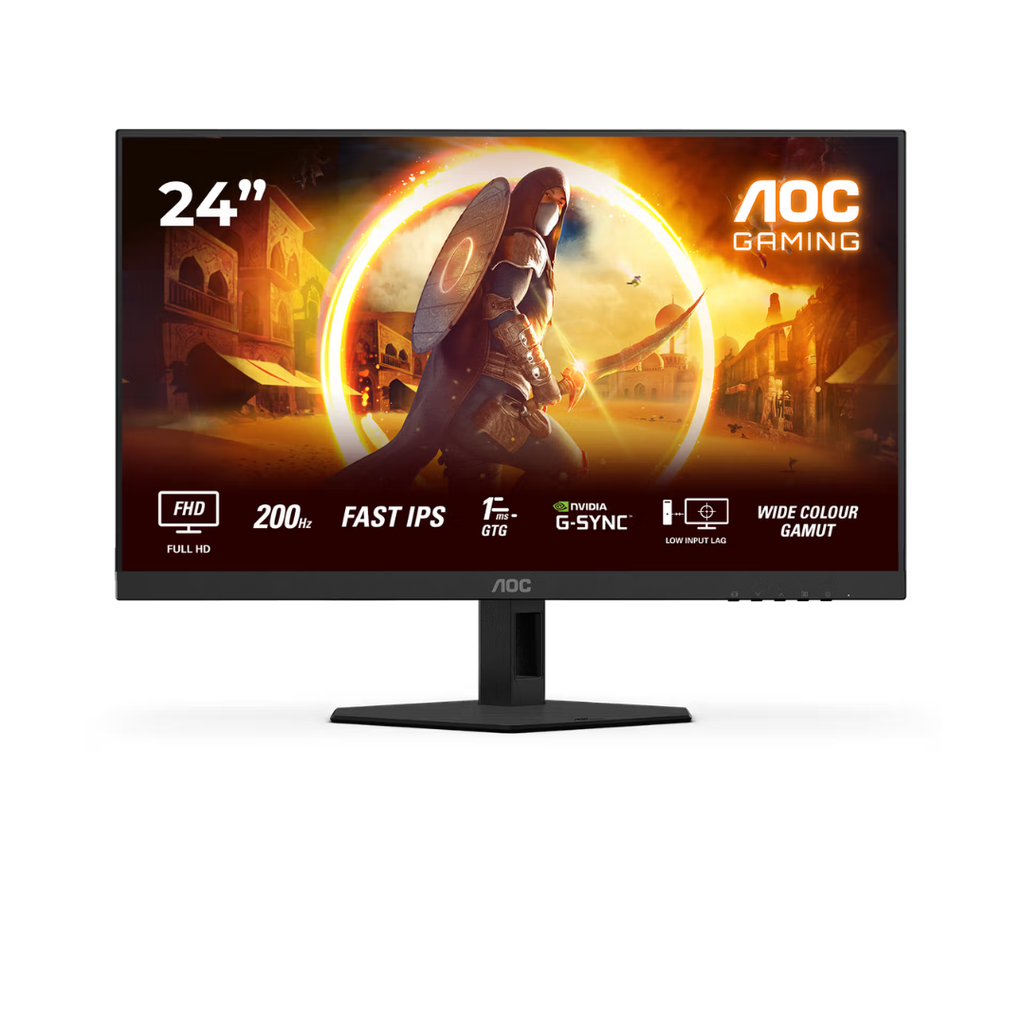 AOC G4 24" 200Hz FHD Fast IPS – Écran Gaming 1ms