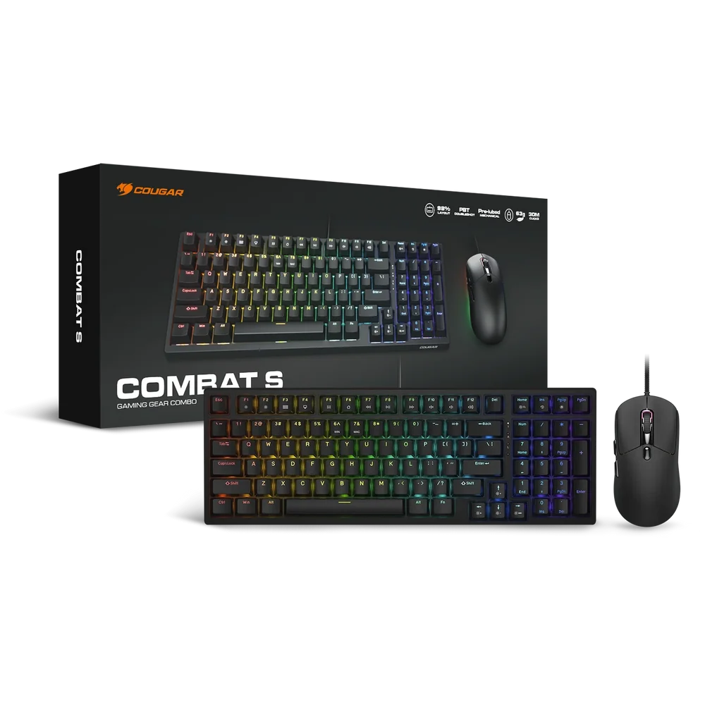 COUGAR COMBAT S Pack Clavier + Souris