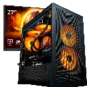 STARTER PACK FLOWUP: PC Dynamo + écran AOC 27" 240Hz QHD