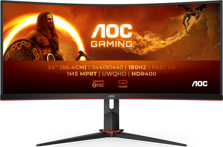 AOC 34" /144hz /1440p /VA/ Curved  (CU34G2X)