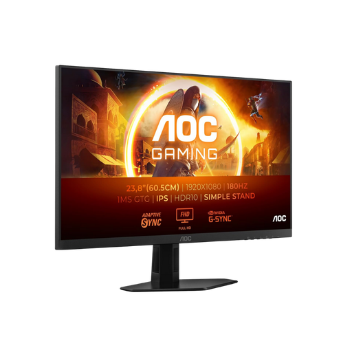 [24G4XE] AOC 24" / 180Hz / FHD / IPS / Flat - PC Monitor