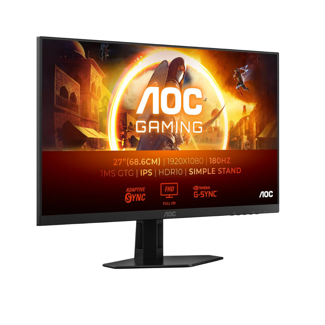 [27G4XE] AOC 27"" / 180Hz / FHD / Fast IPS / Plat - Écran PC
