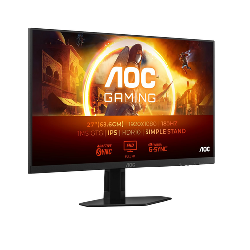 [27G4XE] AOC 27" / 180Hz / FHD / Fast IPS / Plat - Écran PC