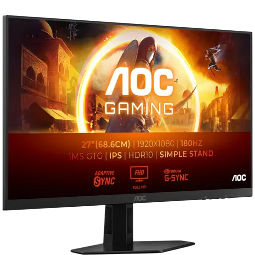 [27G4XE] AOC 27" / 180Hz / FHD / Fast IPS / Plat - Pc-scherm