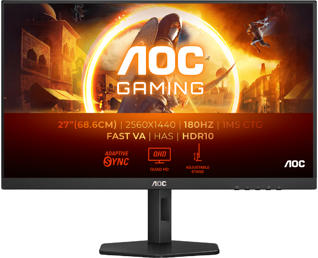 [Q27G4XN] AOC 27"" / 180Hz / QHD / Fast VA / Flat