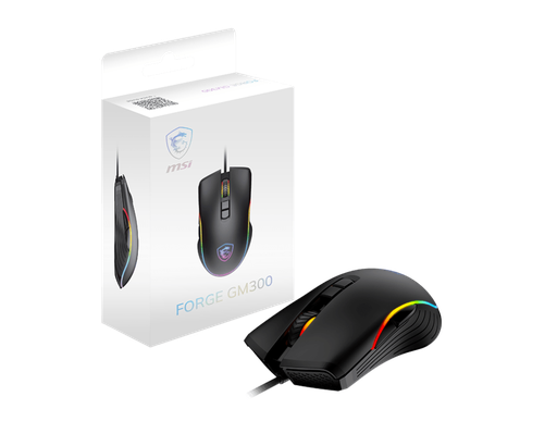 MSI Forge GM300, souris gaming filaire 7200 DPI