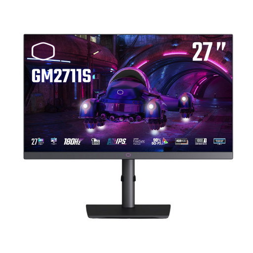[CMI-GM2711S-EK] COOLER MASTER 27" / 180Hz / WQHD / IPS / Plat - Écran PC