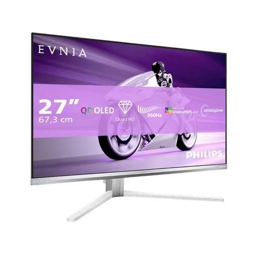 [27M2N8500] PHILIPS EVNIA 27" / 360Hz / QHD / QD-OLED / Plat - Écran PC