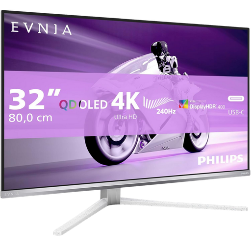 [32M2N8900] PHILIPS EVNIA 32" / 240Hz / UHD / QD-OLED / Plat - Écran PC
