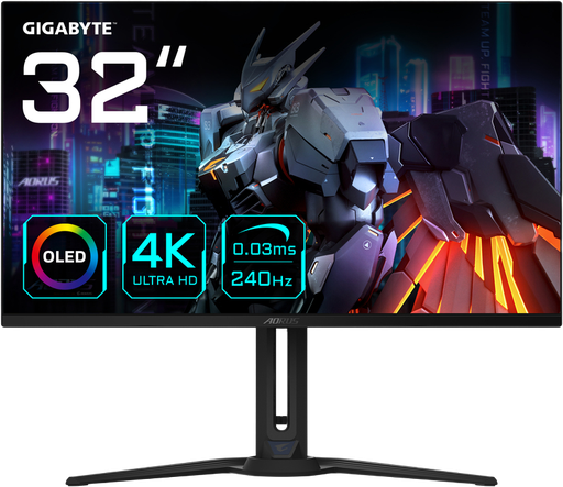 [AORUS FO32U2] AORUS 32" / 240Hz / UHD / QD-OLED / Flat