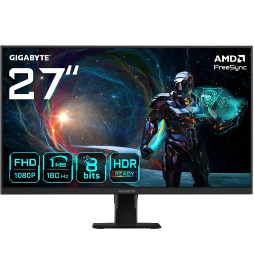 [GS27FA] GIGABYTE 27" / 180Hz / FHD / SS IPS / Plat - pc-scherm