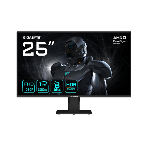 [GS25F2] GIGABYTE 24" / 200Hz / FHD / SS IPS / Plat - Écran PC