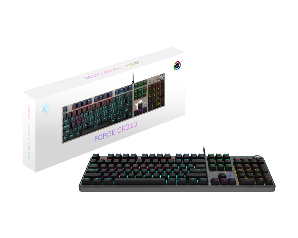 [OS1-8ZA8015-000] MSI FORGE GK310 RED FR