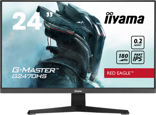 [G2470HS-B1] IIYAMA 24" / 180Hz / FHD / Fast IPS / Flat