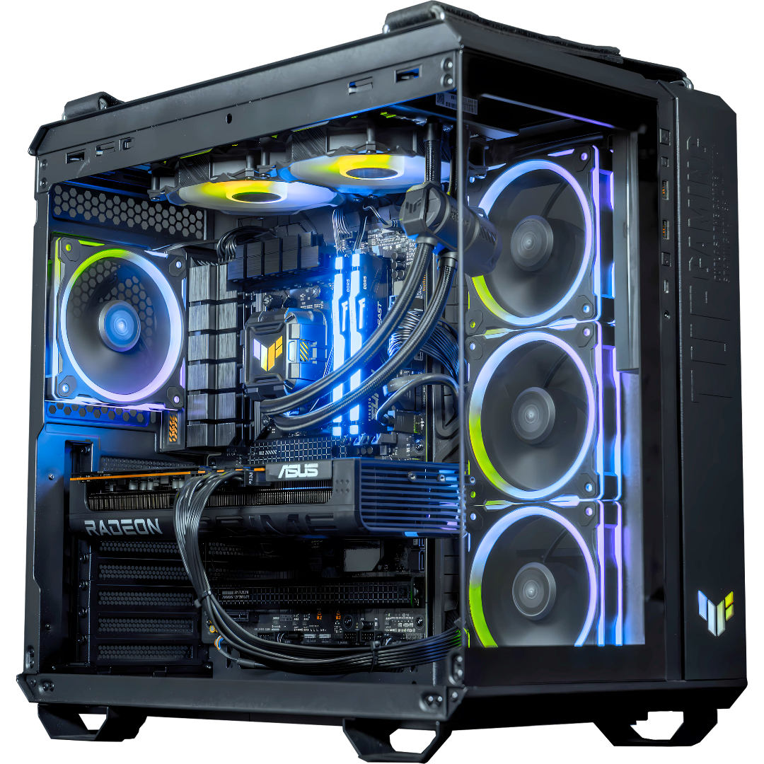 PC HADES Radeon™ RX 9070 XT - Powered by ASUS