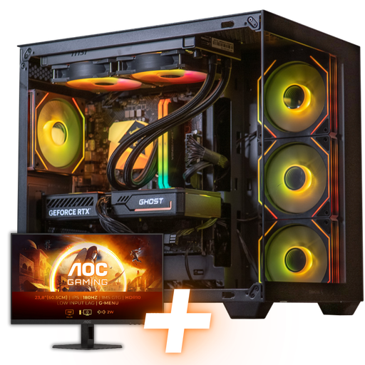 Starter Pack: PC BANGER RTX 5060 + AOC 24" / 180Hz / FHD / IPS / Flat