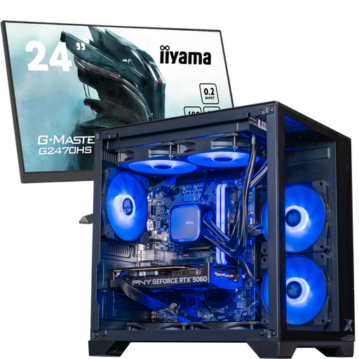 Starter Pack: PC BANGER RTX 5060 + IIyama 24" / 180Hz / FHD / IPS / Flat