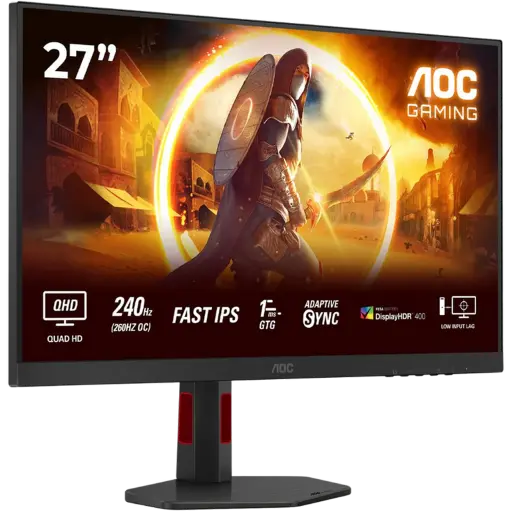 [Q27G4ZR] AOC 27" / 240Hz / QHD / Fast IPS / Plat - PC-monitor