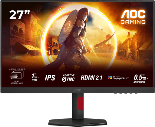 [U27G4R] AOC 27" / 160Hz / UHD / Fast IPS / Flat (320Hz en FHD )