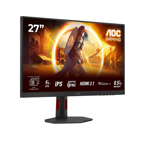 [U27G4R] AOC 27" / 160Hz / UHD / Fast IPS / Flat (320Hz in FHD) - PC Monitor