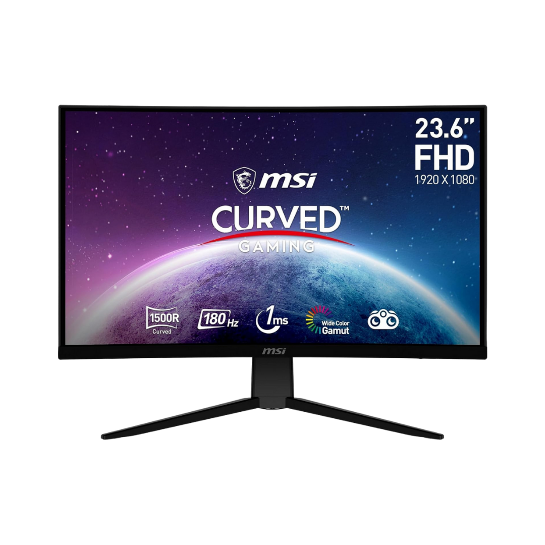 [9S6-3BA01T-050] MSI 24"" / 180Hz / FHD / VA / Incurvé - Écran PC