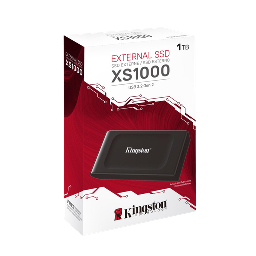 [SX1000/1000GMG] KINGSTON XS1000 SSD externe USB 3.2 Gen 2 - 1To - Black