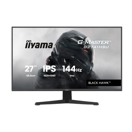 [G2741HSU-B1] IIyama 27" / 144Hz / FHD / IPS / Plat - Écran PC