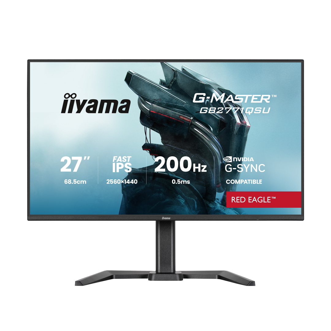 [GB2771QSU-B1] IIyama 27"" / 200Hz / WQHD / Fast IPS / Plat - Écran PC