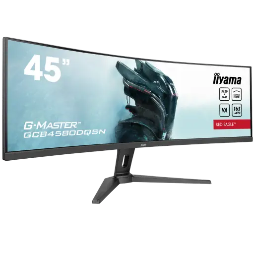 [GCB4580DQSN-B1] IIyama G-Master Red Eagle 45" / 165Hz / DQHD / VA / Ingebogen - pc-monitor