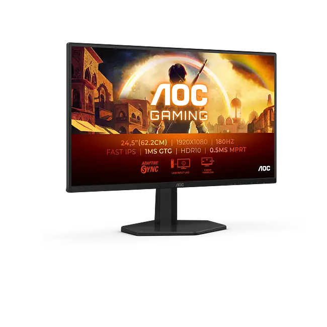 [25G42E] AOC 25"" / 180Hz / FHD / Fast IPS / Flat - Écran PC
