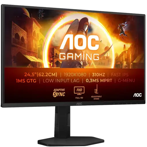 [25G4SXU] AOC 25" / 300 Hz / FHD / Fast IPS / plat - pc-scherm