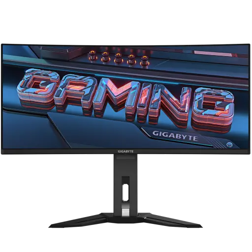 [MO34WQC] GIGABYTE 34" / 175 Hz / QD-OLED / WQHD / Gebogen - pc-scherm