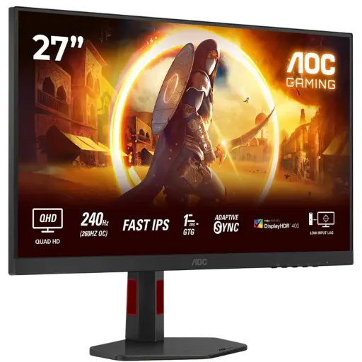 [C27G4ZXU] AOC 27" / 280Hz / FHD / Fast VA / Plat - Écran PC