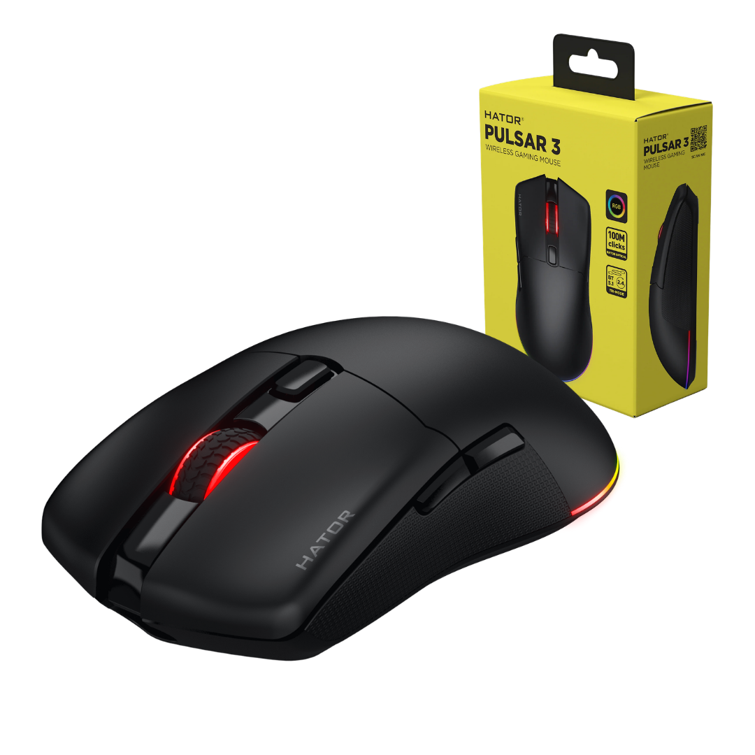 [HTM630] HATOR Pulsar 3 Wireless - Black