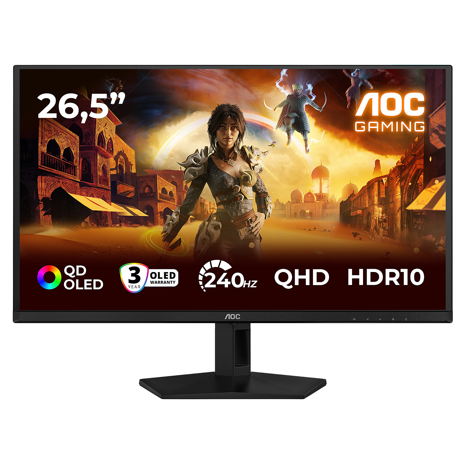 [Q27G41ZDF] AOC, AOC Gaming, 26.5, QD-OLED, 2560x1440, 240Hz