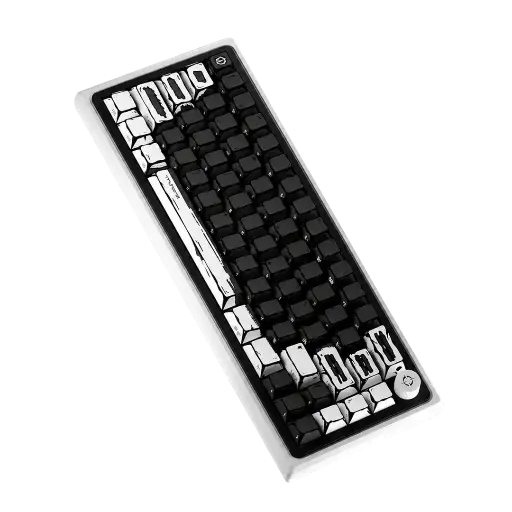 [KB-65-CY-MNB] TRYHARD Magnetic Keyboard 65% – Celshading Black
