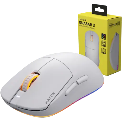 [HTM731] HATOR Quasar 3 Wireless - wit