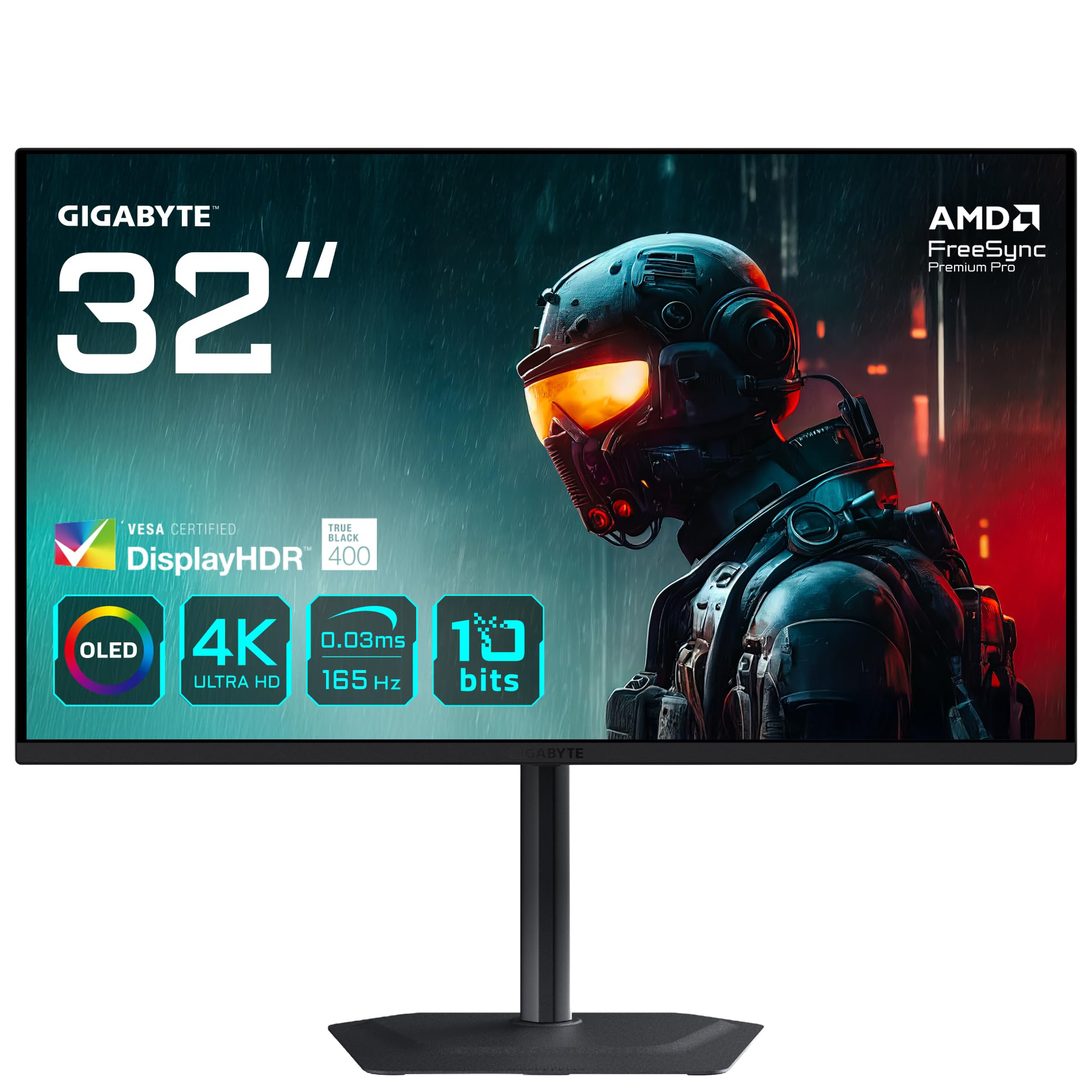 GIGABYTE MO32U 32 pouces 4K QD-OLED 165Hz
